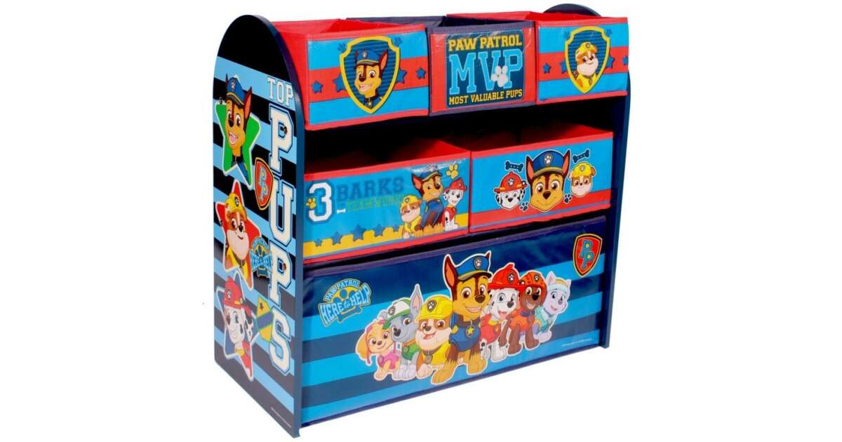 Dulap organizator Disney Paw Patrol 62,5x29,5x60 cm multicolor 49888347