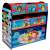 Paw Patrol toy storage organizer with 6 fabric bins, blue and red, with Paw Patrol characters