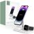 Ładowarka Tech-Protect QI15W-A22 indukcyjna MagSafe ze stojakiem 3w1 MagSafe na smartfon / Apple Watch / AirPods - biała 134002466
