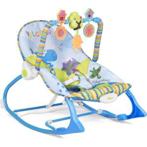RicoKids rezgő Pihenőszék játékhíddal #kék 49902456 Baba pihenőszékek, Elektromos babahinták - Fiú