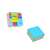 STICK N Cube repositionable self-adhesive note pad, neon blue, 250 sheets