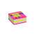 Stick'n Cube Neon rózsaszín öntapadó jegyzettömb, 250 lap