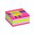 Stick'n Cube Neon rózsaszín öntapadó jegyzettömb, 250 lap
