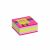 STICK N Öntapadó jegyzettömb, 51x51 mm, 250 lap, STICK N, neon rózsaszín 49909117