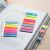 STICK N Label Stickers, Plastic, 5x25 sheets, 45x12 mm, STICK N, Neon Colors 49909241