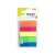 STICK'n Film Index neon color repositionable semi-transparent self-adhesive sticky notes