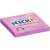 STICK N Sticky note pad, 76x76 mm, 100 sheets, STICK N, pink 49909306