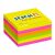 STICK N Self-adhesive Notepad Pack, "Z", 76x76 mm, 6x100 sheets, STICK N, neon colors 49909834