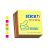 STICK N Self-adhesive Notepad Pack, "Z", 76x76 mm, 6x100 sheets, STICK N, neon colors 49909834