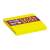 STICK N EXTRA STICKY note stickere galbene neon, 76x76 mm, 90 foi