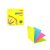 STICK N Blocul autocolant, 76x76 mm, 100 de coli, culori neon STICK N "Magic Pad" STICK N 100917368