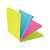 STICK'N Magic Pad neon sticky notes, 4 colors, 100 sheets