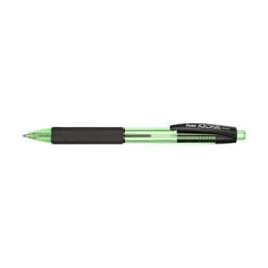 PENTEL Kachiri BK457 zöld nyomógombos golyóstoll, 0,35 mm vonalvastagság - Pentel