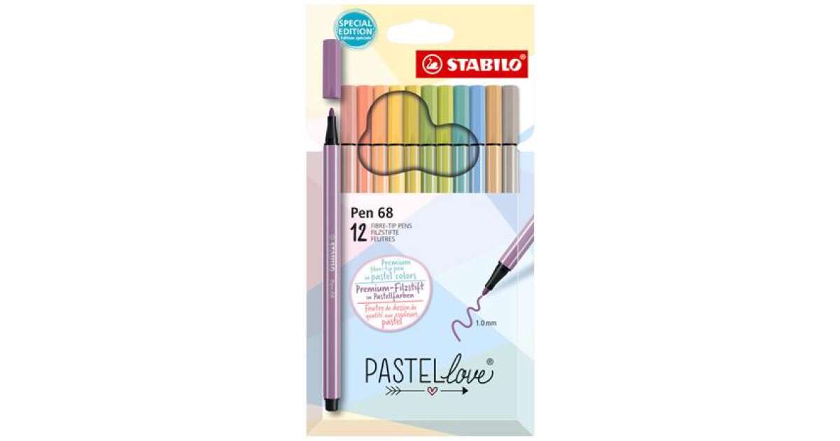 Stabilo Pen 68 Felt-tip 20 pcs