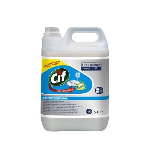 CIF Detergent de spălat vase pentru apă dură, 5 l, CIF "Pro Formula"