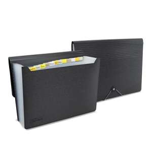 RAPESCO Germ-Savvy™ A4 Harmonikamappa, 13 rekeszes, fekete - Harmonika mappa
