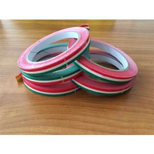 9mm x 66m Self-Adhesive Tape, National Colors, 16 Rolls - Adhesive Tape