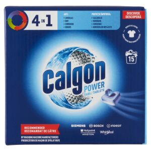 Calgon 4in1 Power Tabletki do zmiękczania wody 15szt 113679365 - Detergent
