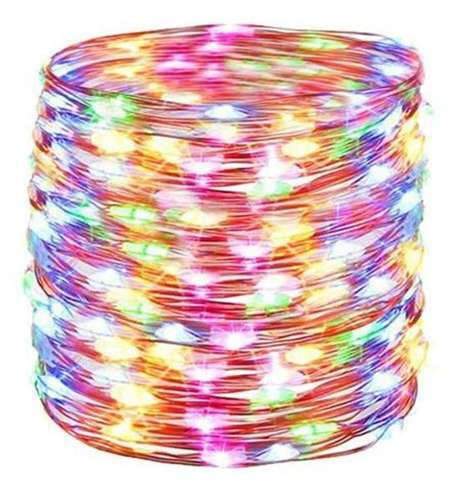 100 Micro LED fényfüzér (többszínű)