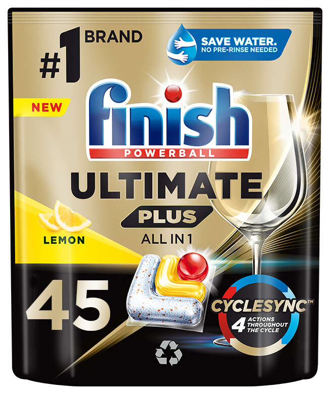 E-shop Finish Ultimate Plus All in 1 Lemon Kapsuly do umývačky riadu 45k...