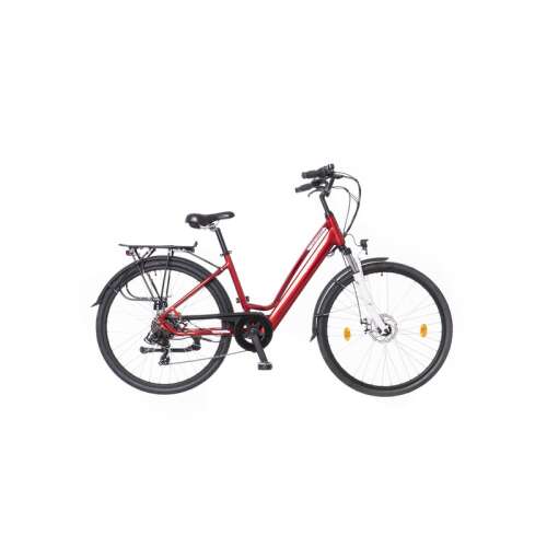 Neuzer Sorrento női 28" Elektromos Kerékpár metál-bordó