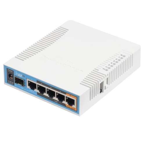Router Mikrotik hAP ac, 500 Mbps, alb, cu suport PoE