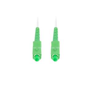 Cablu optic Lanberg FO-SASA-SS21-0200-WH 20m SC/APC G.657.A2 Alb - Cabluri optice