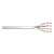 DIGITUS CAT 6 U/UTP Twisted Pair Roh-Patchkabel, 100m, grau 142671398