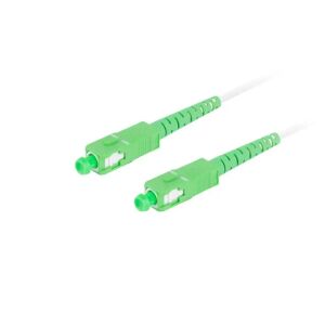Lanberg światłowodowy SM SC/APC - SC/APC 25.0m biały 133612242 - Kabel