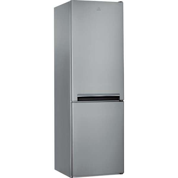 Indesit li8 s2e x kombinált hűtőszekrény, m:189cm, 339l, silent c...