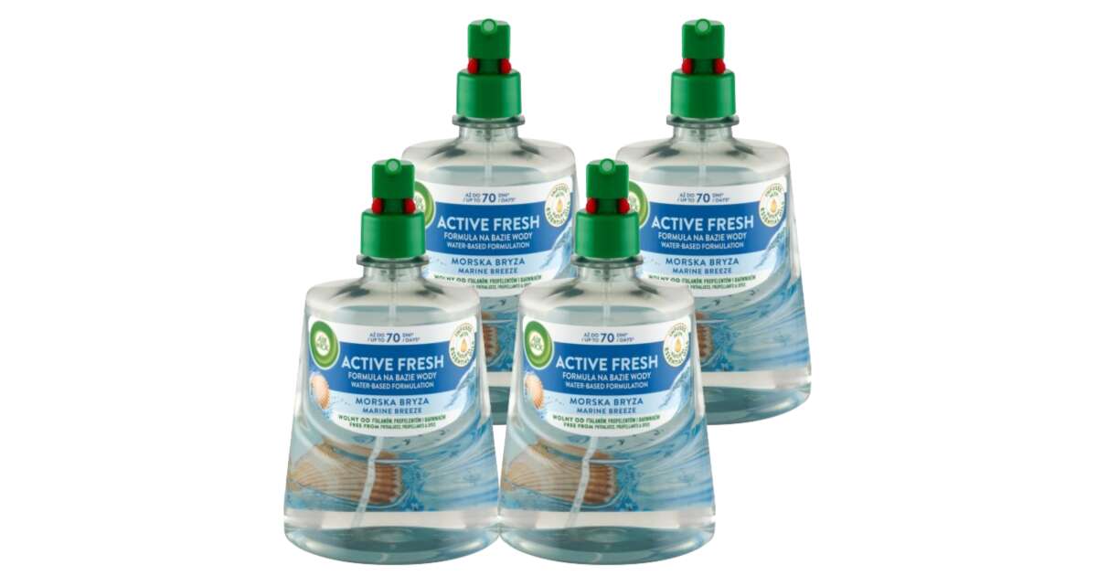 Air Wick 24/7 Active Fresh Sea Breeze Refill for automatic air