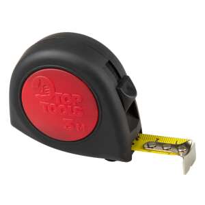 Zvinovací meter Top Tools 3m, čepeľ so šírkou 19 mm - Nástroj