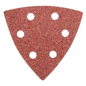 Graphite K40 grit delta sanding paper for detail sander, 93x93mm, 5 pack - Sandpaper