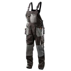 Salopetă de lucru Neo, gri și negru, cu multe buzunare - Neo Pantaloni de lucru