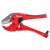 Cążki do cięcia rur PVC Top Tools 3-42mm, czerwone, do cięcia rur z tworzywa sztucznego