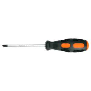 Top Tools PZ2 x 100mm Phillips Schraubendreher mit CrV-Stahlklinge und ergonomischem Griff - Top Tools