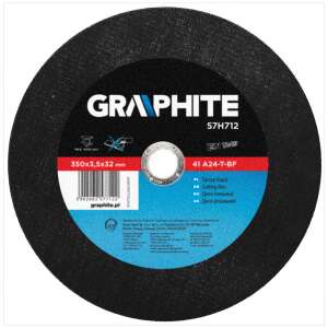 Graphite 350x3,5 mm Metallschleifscheibe, 57H712 - Graphite