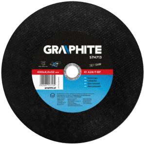 Graphite 400x4,0 mm Metallschleifscheibe, 57H713 - Graphite