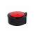 TOO 2 literes katica szenzoros szemetes, black and red ladybug design, sensor trash can, front view