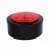 TOO 2 liter sensor trash can, ladybug design, black and red