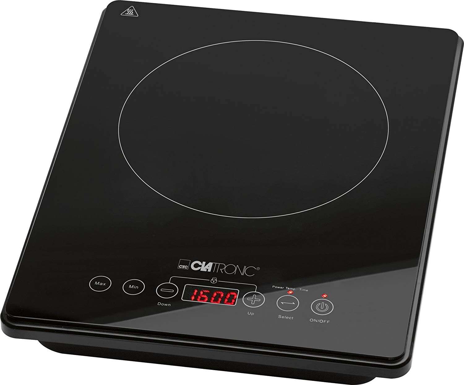 Clatronic EKI 3569 Induction Cooktop, 29 cm, 1 cooking zone, Automatic pan detection, Black