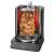 Clatronic DVG 3686 1400 W, 360° otáčanie čierny-nerezový döner multigrill s mäsom