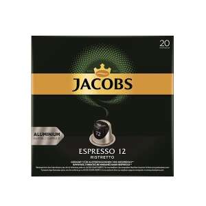 Capsule de cafea Jacobs Espresso 12 Ristretto compatibile Nespresso, 20 capsule - Pernă de cafea și capsulă de cafea