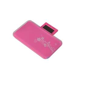 TOO BSC-333-P tragbare Waage in rosa, digitalem Display, 150 kg Kapazität - Test-Analysegerät