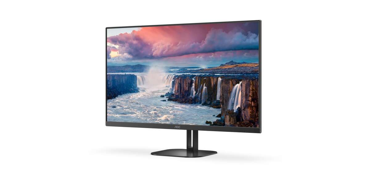 AOC 27 FHD Flat Monitor, 27V5CE/BK