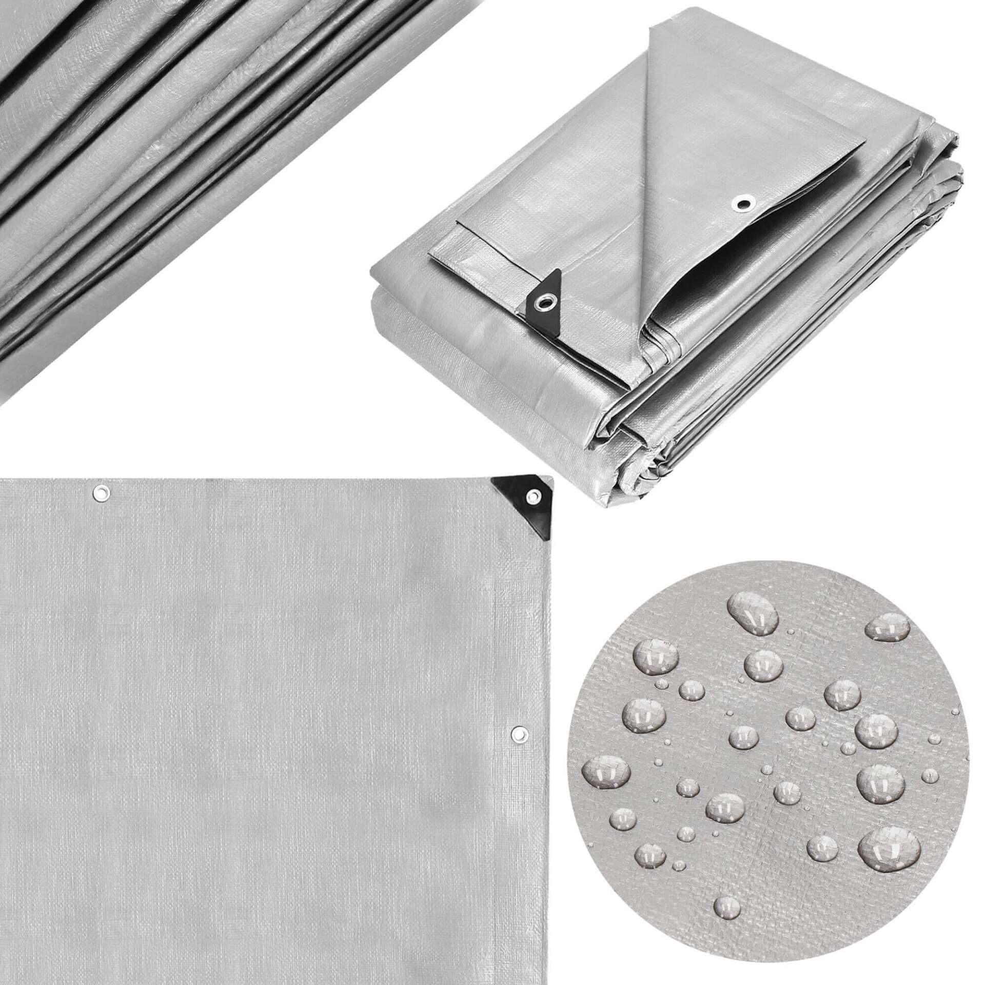 Springos Takaróponyva - Vízálló - UV Védelem - 4x8m