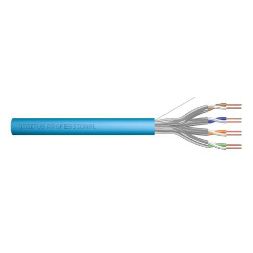 Digitus Professional Cat6a U-FTP hálózati kábel, kék, 100m