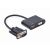 VGA-zu- HDMI-Adapter GEMBIRD A-VGA-HDMI-02 Schwarz 133619531