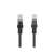 Cablu de rețea Lanberg PCU6-10CC-0150-BK Cat6 UTP, negru, 1,5m, conectori RJ45