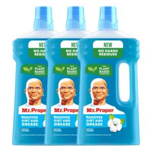 Mr. Proper Uniwersalny płyn do mycia podłóg Cotton Flowers 3x1L